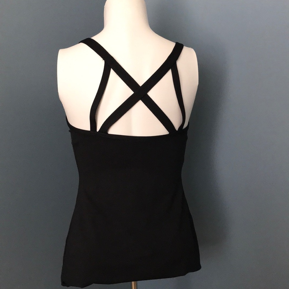 Calla by Carrie Underwood Black Strappy XS Tank